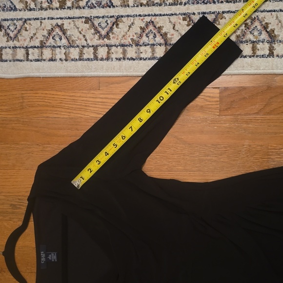 CHAPS BRAND WOMEN'S BLACK DRESS SIZE LARGE - Picture 9 of 12